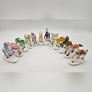 Trail of Painted Ponies Celebration Collection Mini 2011 Enesco No Symbol Set